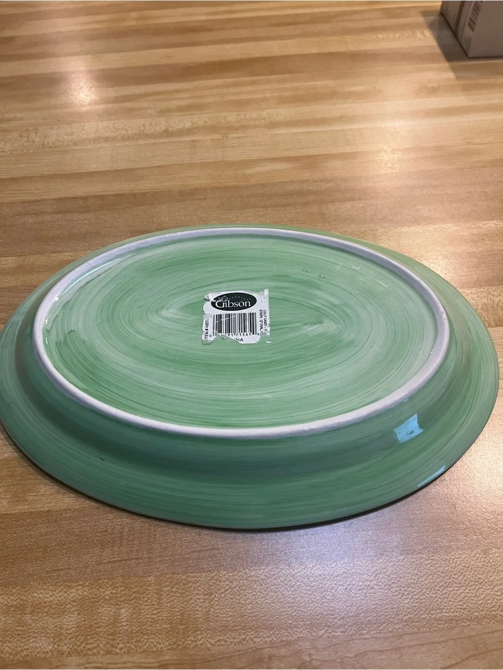 Everyday GIBSON dinnerware hand painted